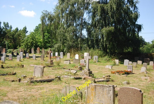 Photo 6x4 St Martin's Church graveyard Ryarsh St Martin’s Church near the c2010