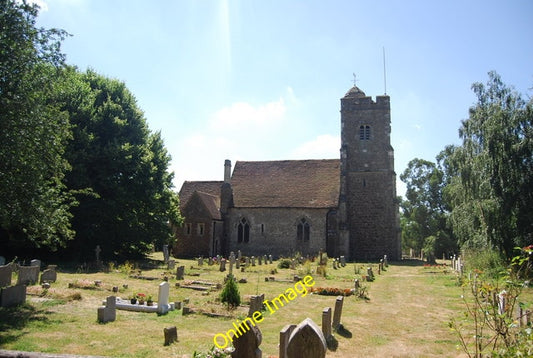 Photo 6x4 St Martin's Church, Ryarsh St Martin’s Church near the village  c2010