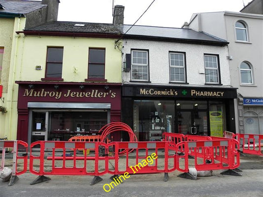 Photo 6x4 Mulroy Jeweller's \/ McCormick's Pharmacy Baile na nGalloglach  c2010