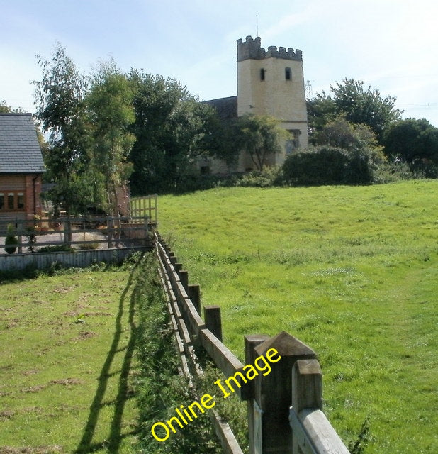 Photo 6x4 Portskewett : looking across Harold's Park towards the church T c2010