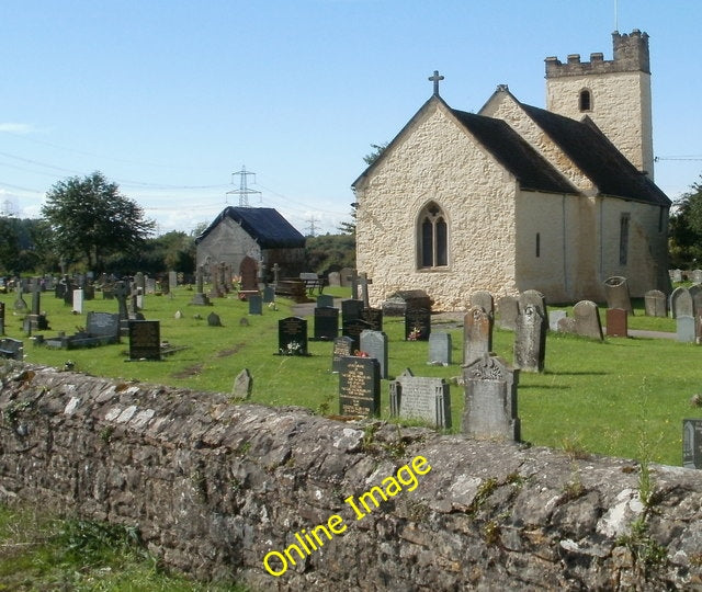 Photo 6x4 St Mary's Church Portskewett Viewed from Sudbrook Road. The chu c2010