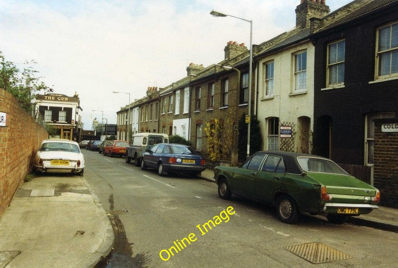 Photo 6x4 Coldharbour in 1991 Poplar\/TQ3780  c1991