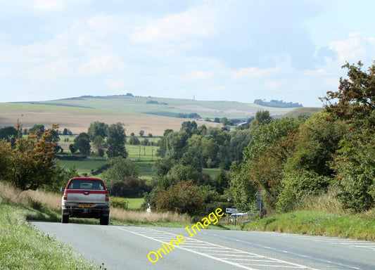 Photo 6x4 2010 : A4 heading west at the top of Overton Hill West Kennett  c2010