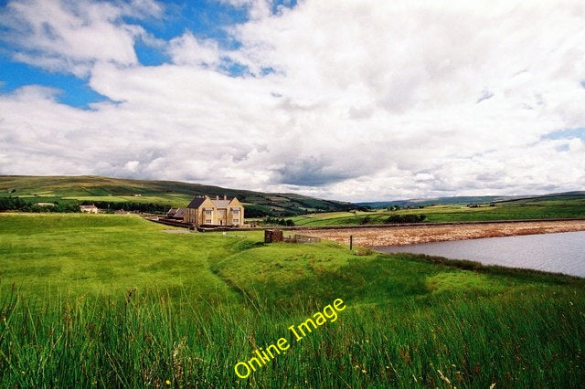 Photo 6x4 Burnhope Lodge Wearhead Over looking Burnhope Lodge down the Va c2010