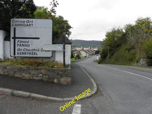 Photo 6x4 Road at Milford Baile na nGalloglach Heading WNW towards Carrig c2010