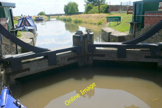 Photo 6x4 Salters Lode Lock Gates Detail of upper lock gates at Salters L c2010