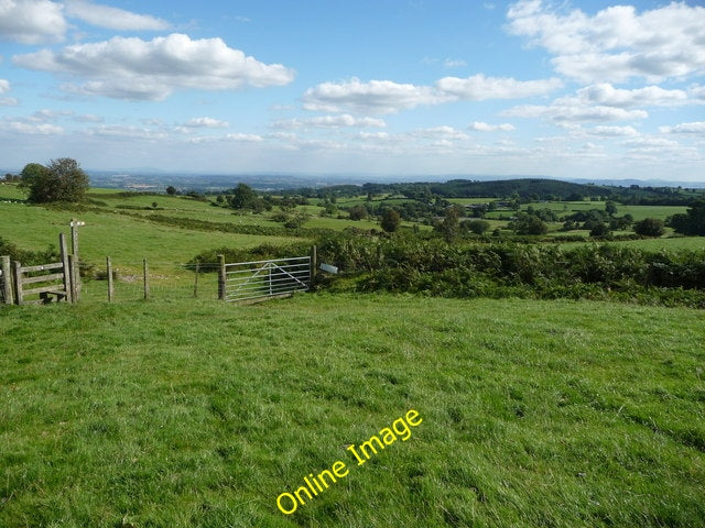 Photo 6x4 Part of Offa's Dyke Path on Selattyn Hill Craignant\/SJ2535 Loo c2010