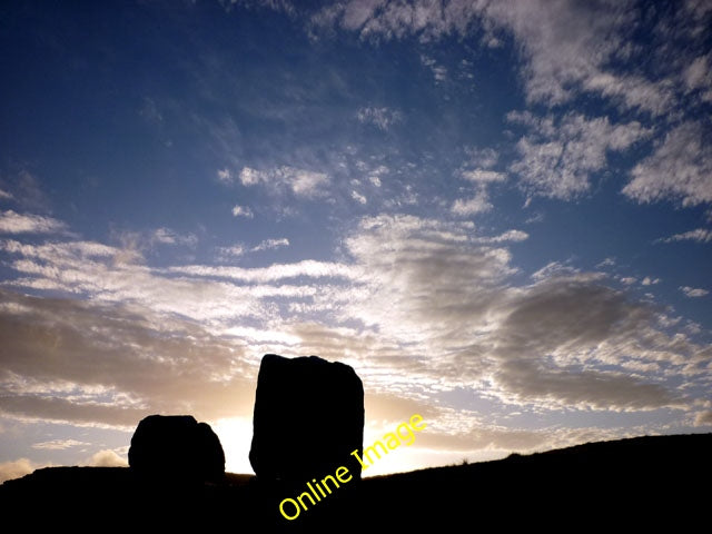 Photo 6x4 Rock idols Masongill The Cheese Press Stone above Kingsdale. Ac c2010