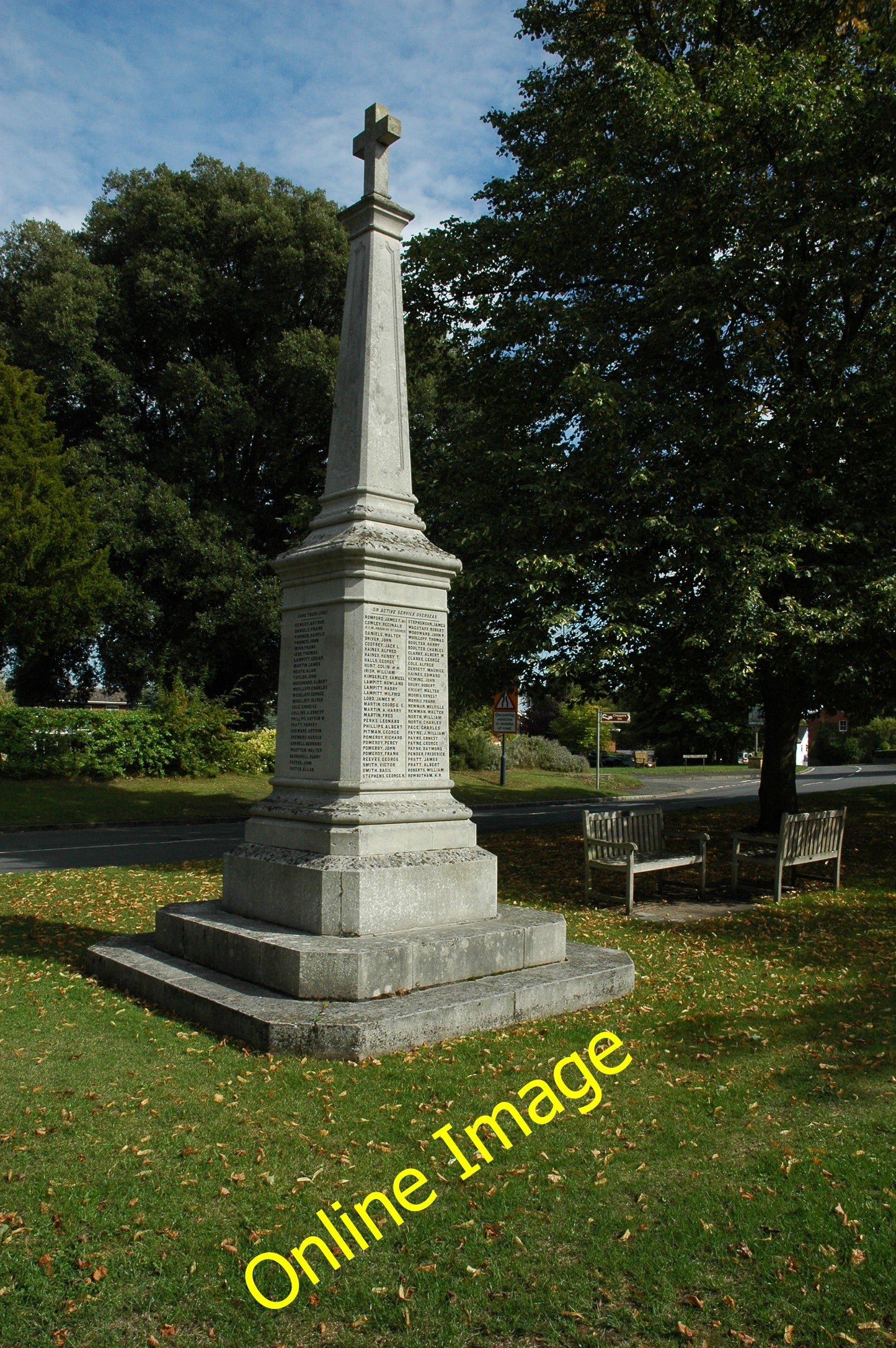 Photo 6x4 War Memorial, Fladbury  c2010