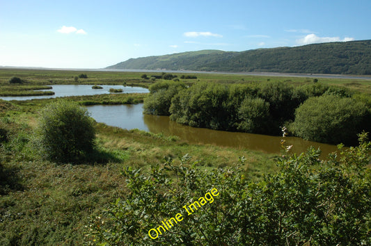 Photo 6x4 RSPB Ynys-Hir Eglwys Fach View over pools at RSPB Ynys-Hir to t c2010