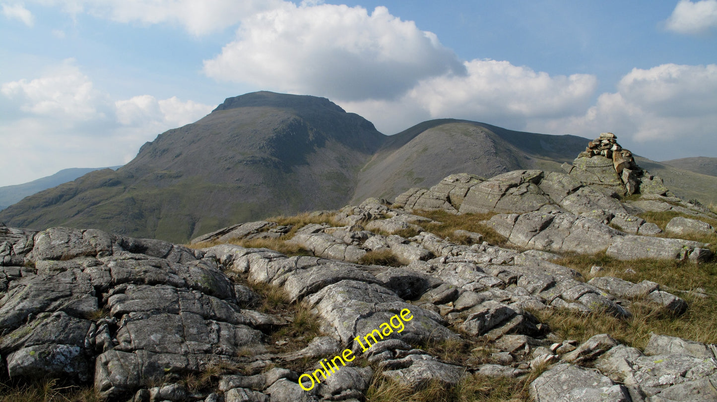 Photo 6x4 Summit of Seathwaite Fell Seathwaite\/NY2312 Seathwaite Fell ha c2010