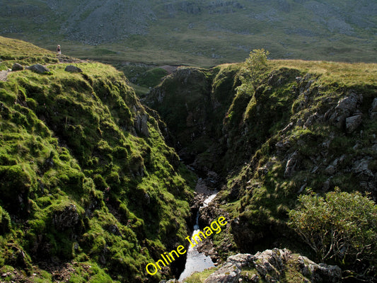 Photo 6x4 Ruddy Gill Wasdale Head\/NY1808 Ruddy Gill takes its name from  c2010