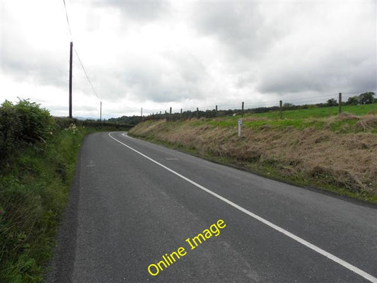 Photo 6x4 Kilmacrennan Road Moyagh Heading WSW at Gortmacoll towards Cour c2010