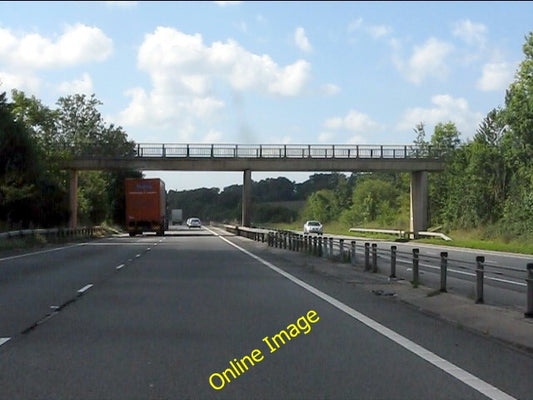 Photo 6x4 A449 - footbridge near Llandenny  c2010