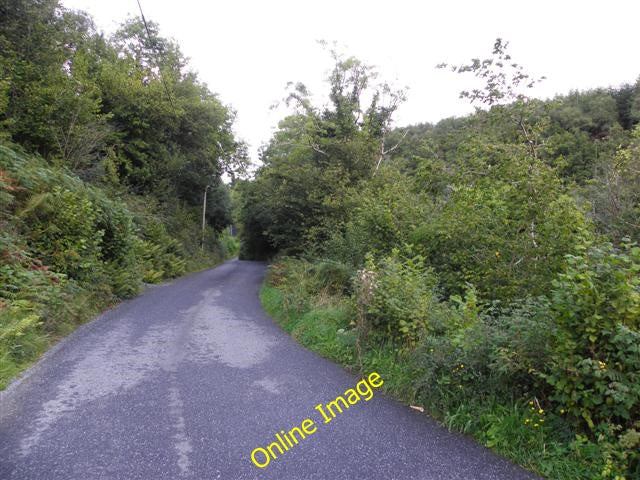 Photo 6x4 Road at Carrownaganonagh Portleen Heading ENE towards Milford c2010