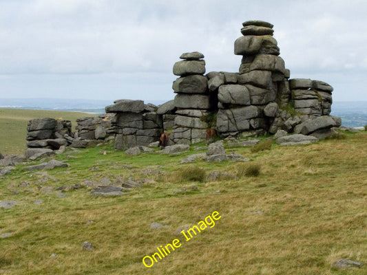 Photo 6x4 Great Staple Tor Merrivale\/SX5475 Many tors are in two pieces, c2009