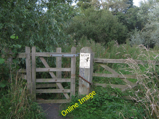 Photo 6x4 Kissing Gate on the Great Stour footpath Fordwich This gate is  c2010