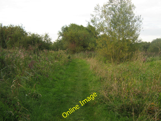 Photo 6x4 Footpath beside the River Great Stour Fordwich This path leads  c2010