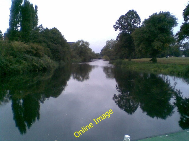 Photo 6x4 River Nene Northampton\/SP7561 Adjacent to Midsummer Meadow. c2010