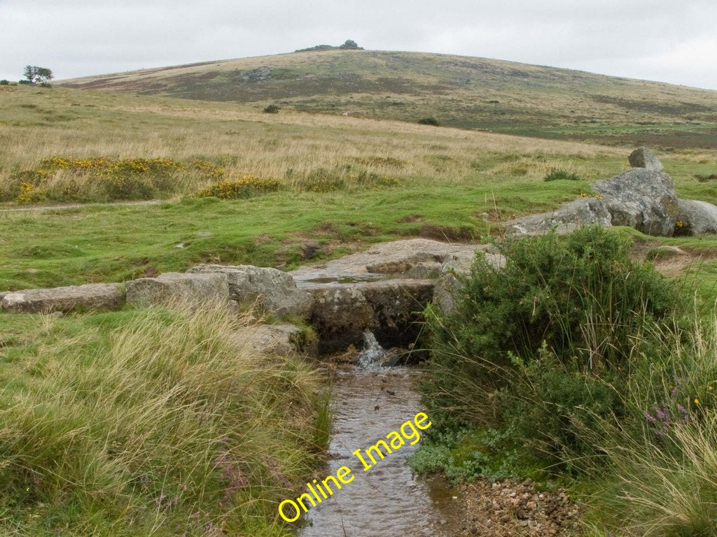 Photo 6x4 Bullseye Stone Merrivale\/SX5475 The water in the leats was for c2009