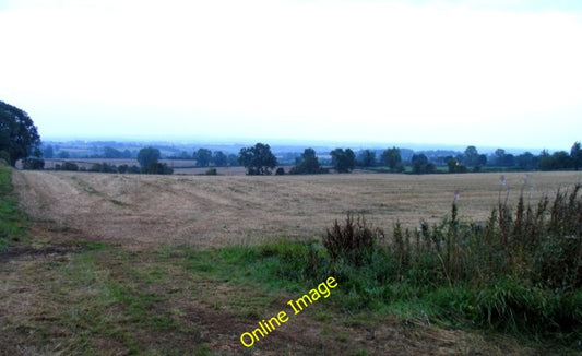 Photo 6x4 View towards Melton Mowbray Ab Kettleby A very damp evening in  c2010