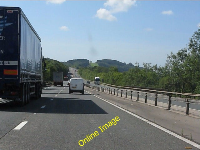 Photo 6x4 A449 at Burnt House bridge Newbridge on Usk Note the parapet on c2010