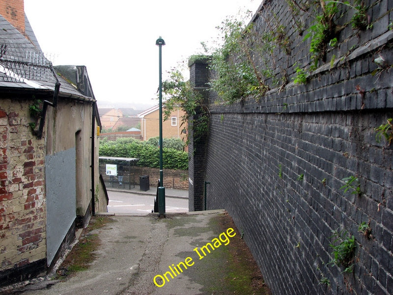 Photo 6x4 Sneinton: looking down Lees Hill Footway Nottingham\/SK5641 The c2010