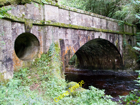 Photo 6x4 Ward Bridge over River Walkham Sampford Spiney How attractive s c2009