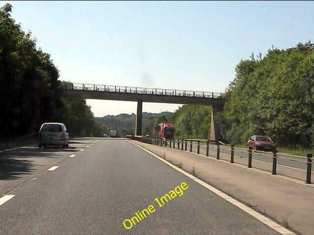 Photo 6x4 A449 - Cat's Ash overbridge  c2010